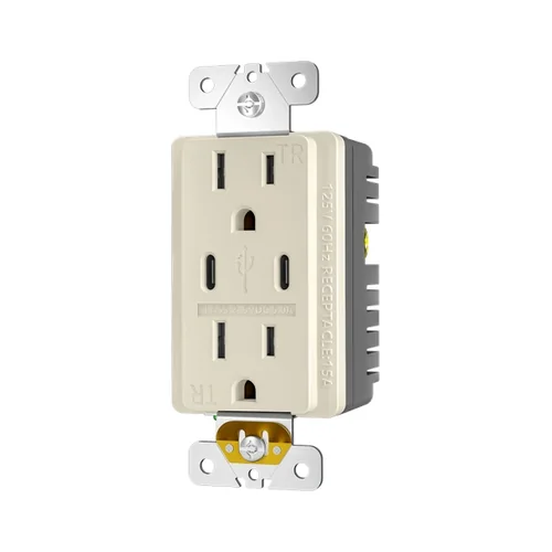 15A High Output 5.0A Dual USB-C Receptacle