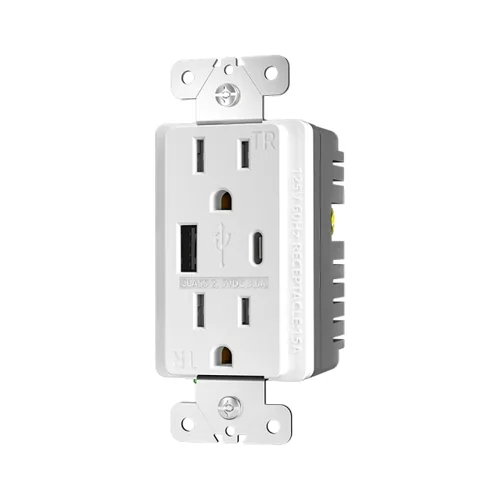 15A USB Type A/C Receptacle