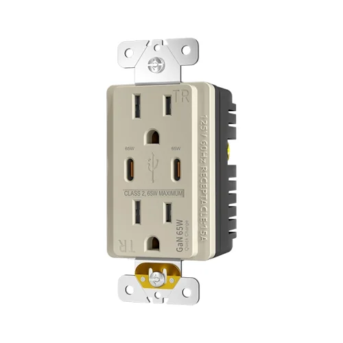 15A Dual USB-C 65W PD Charging