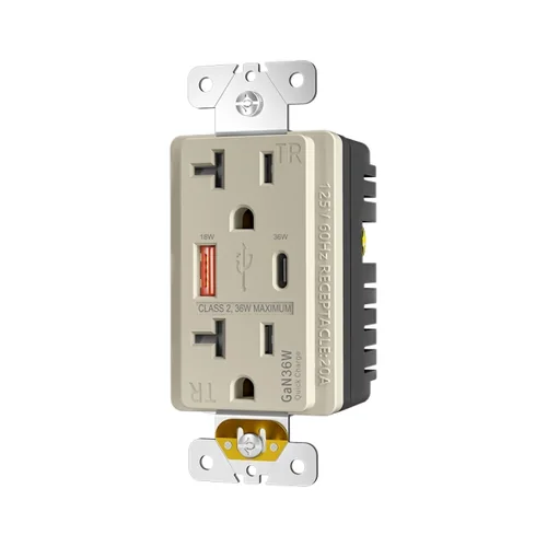 20A 36W PD + QC 18W Charging