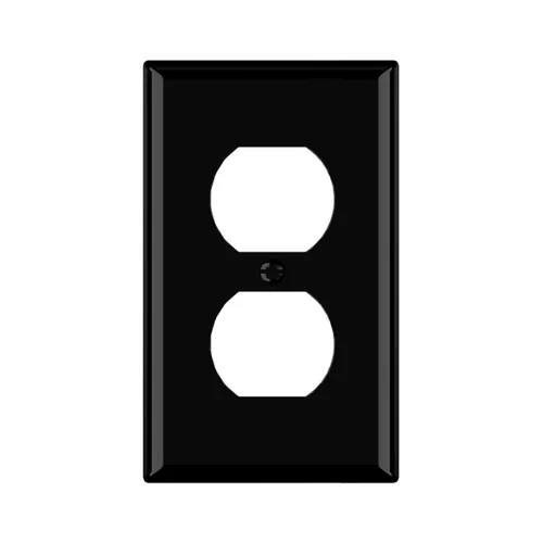 1-Gang Duplex Receptacle Wallplate — another angle