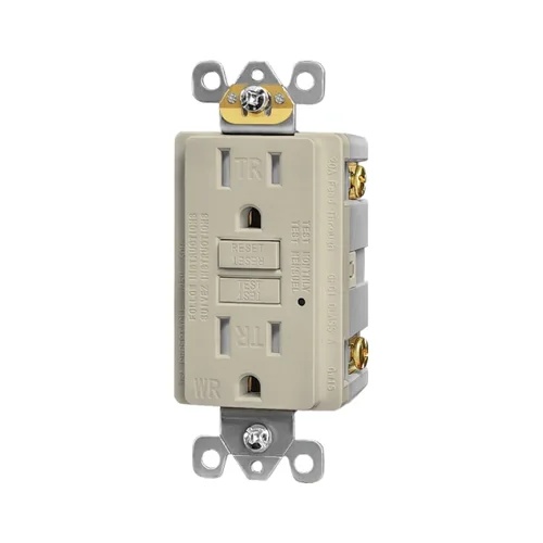 15A Weather-Resistant Self-Test GFCI Receptacle