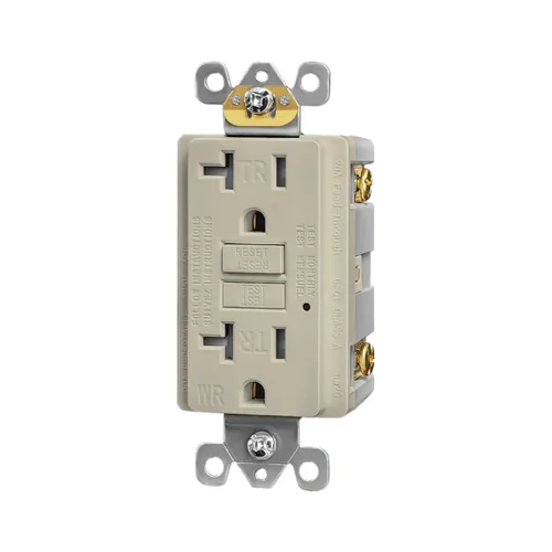 20A Weather-Resistant Self-Test GFCI Receptacle