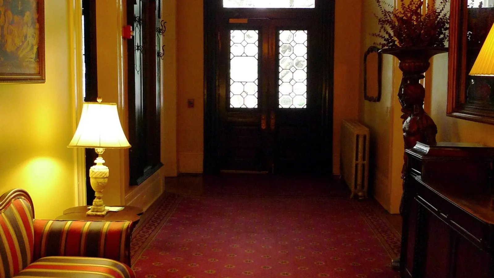 Corridor and back-of-house circuits run on the same 120/277V rocker fa